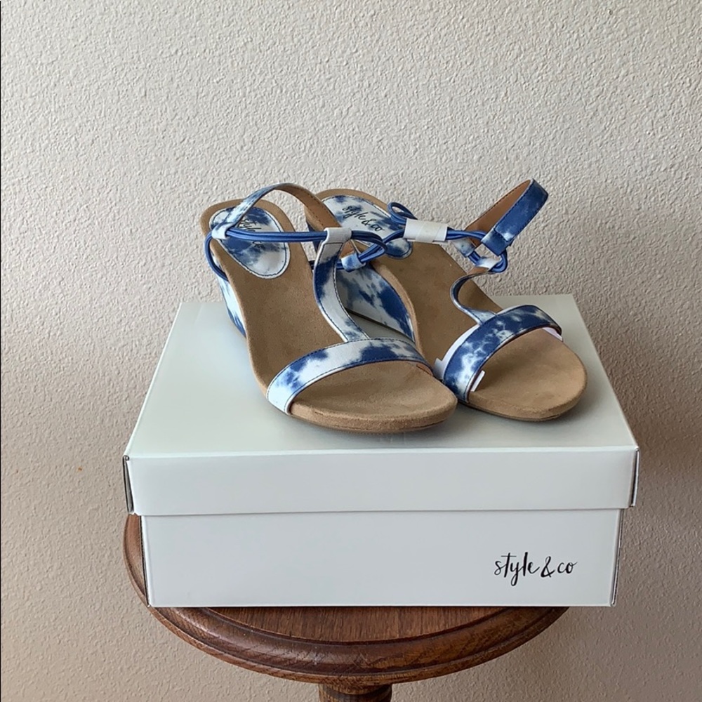 NWB Style & Co Cloud Wedges